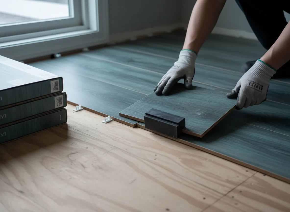 Luxury Vinyl Plank Installation company in Coral, MI